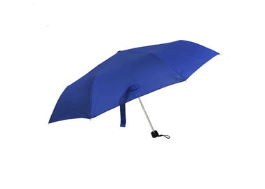 Ombrello compatto di alluminio leggero di viaggio, dimensione diritta 21&quot; dell'ombrello della maniglia