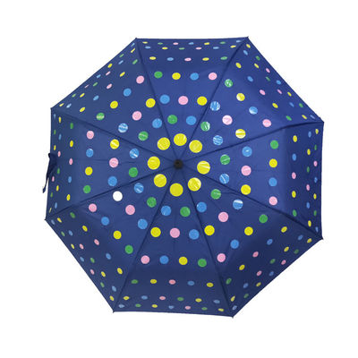 ombrello cambiante di colore aperto del manuale di 95cm per ballare